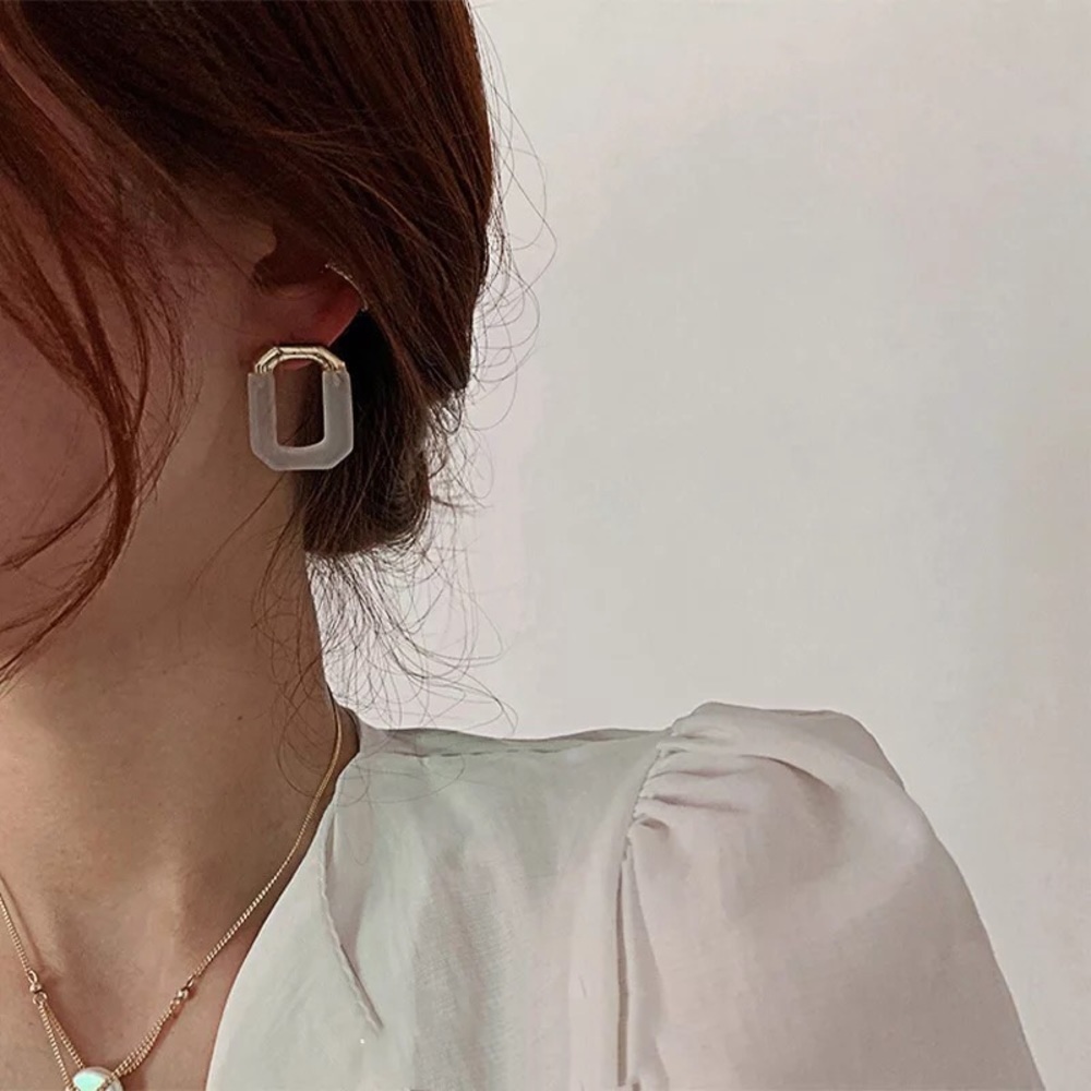 Geometric Studs Earrings